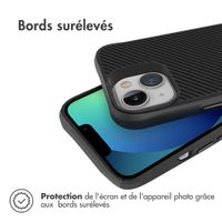 imoshion Coque Rugged Hybrid Carbon Apple iPhone 13 - Noir