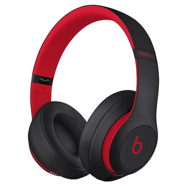 Beats Studio3 Casque sans fil Over-ear - Réduction active du bruit (ANC) - Defiant Black / Red