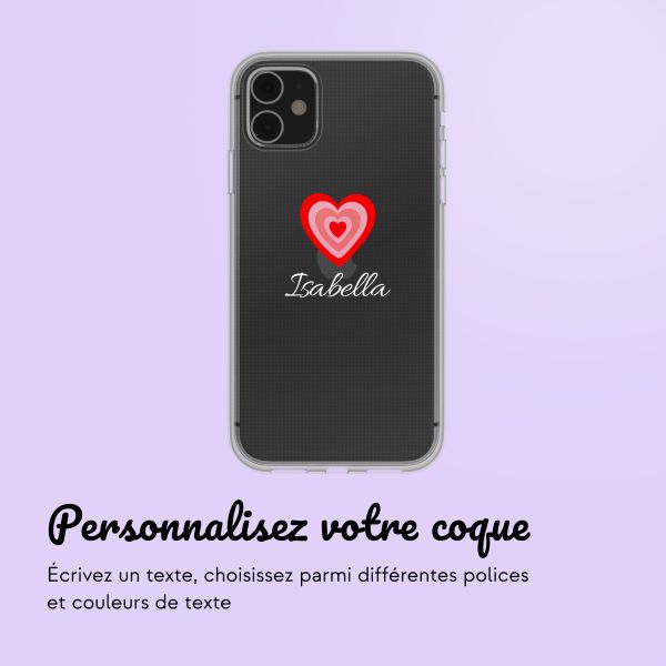 Coque avec votre propre photo et/ou texte Apple iPhone 11 - Hartje