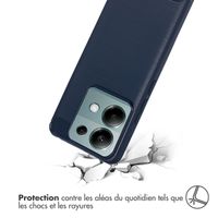 imoshion Coque Brushed Xiaomi Redmi Note 13 Pro (5G) / Poco X6 - Bleu foncé