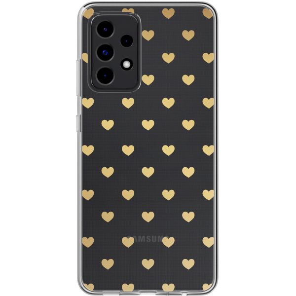 imoshion Coque Design Samsung Galaxy A52(s) (5G/4G)  - Golden Hearts