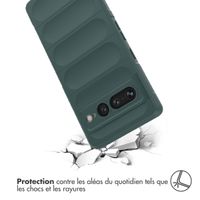 imoshion Coque arrière EasyGrip Google Pixel 7 - Vert foncé