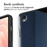 Accezz Coque tablette Classic Samsung Galaxy Tab S11 - Bleu foncé