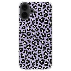 imoshion Coque Design Apple iPhone 16 - Leopard Lilac