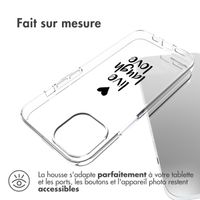 imoshion Coque Design iPhone 14 - Live Laugh Love