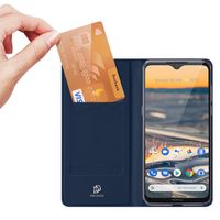 Dux Ducis Étui de téléphone Slim Nokia 5.3 - Blue foncé