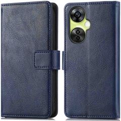 imoshion Étui de télephone portefeuille OnePlus Nord CE 3 / CE 3 Lite - Bleu foncé