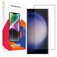 Accezz Protection d'écran en verre trempé Full Cover Samsung Galaxy S23 Ultra
