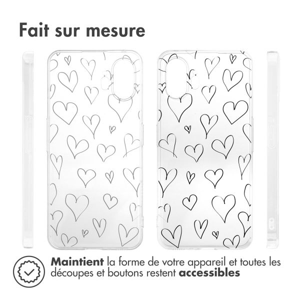 imoshion Coque Design Nothing Phone (2) - Hearts