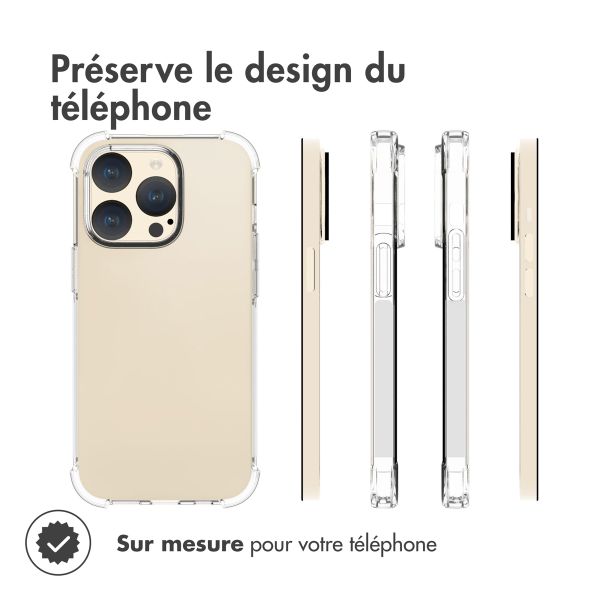 imoshion Coque antichoc iPhone 15 Pro - Transparent