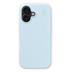iDeal of Sweden Coque en silicone avec MagSafe Apple iPhone 16 - Light Blue