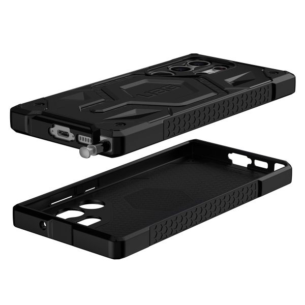 UAG Coque arrière Monarch Pro Samsung Galaxy S23 Ultra - Carbon Fiber