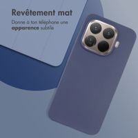 imoshion Coque Couleur Xiaomi 15T Pro - Bleu foncé