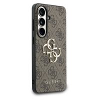 Guess Coque 4G Metal Logo Backcover Samsung Galaxy S26 - Marron