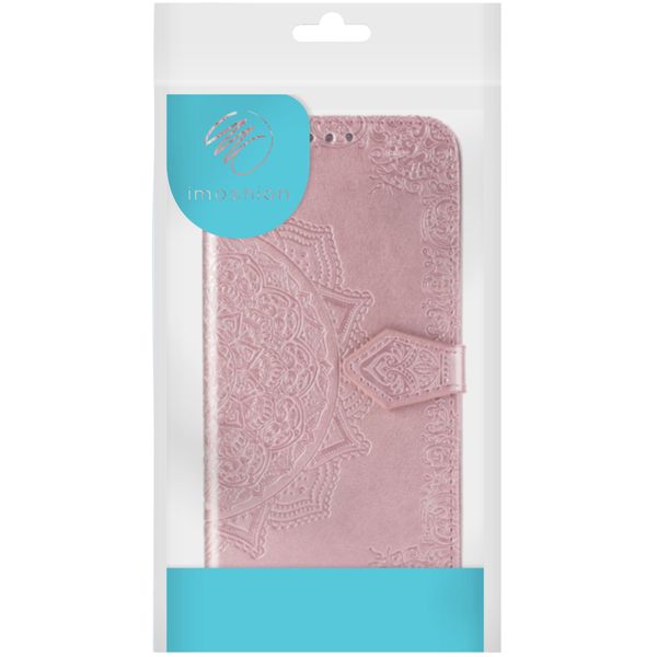 imoshion Etui de télephone Mandala Samsung Galaxy A52(s) (5G/4G) - Rose Doré