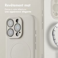 imoshion Coque Couleur avec MagSafe Apple iPhone 16 Pro Max - Beige