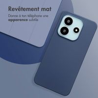 imoshion Coque Couleur Xiaomi Redmi Note 14 (5G) - Bleu foncé