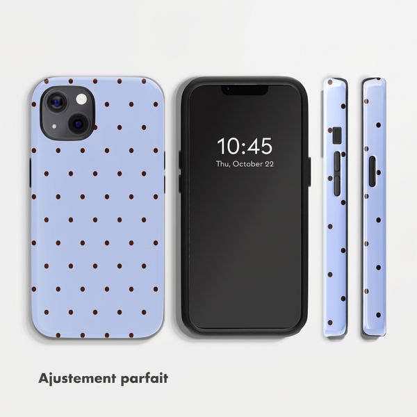 Selencia Coque arrière Vivid Apple iPhone 13 Pro - Happy Dots Digital Sky