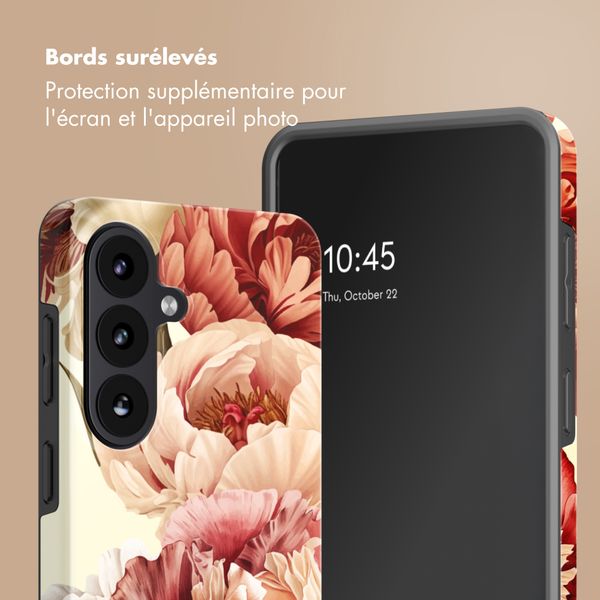Selencia Coque arrière Vivid Samsung Galaxy S26 - Vintage Peony