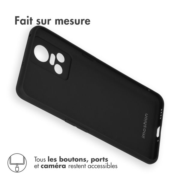 imoshion Coque Couleur Realme GT Neo 3 - Noir