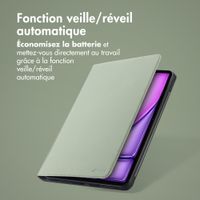 Accezz Coque tablette Classic Apple iPad Air 13 pouces (2025) M3 / (2024) M2 - Vert