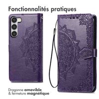 imoshion Etui de télephone Mandala Samsung Galaxy S23 - Violet