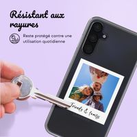 Coque personnalisée avec polaroid Samsung Galaxy A15 - Transparent