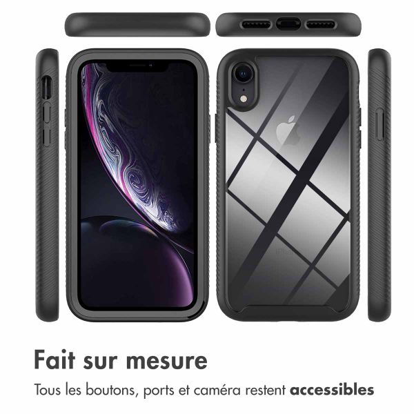 imoshion Coque 360° Full Protective iPhone Xr - Noir