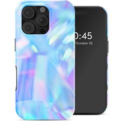 Selencia Coque arrière Vivid Tough avec MagSafe iPhone 16 Pro Max - Holographic Blue Dream