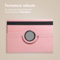 imoshion Coque tablette rotatif à 360° Lenovo Tab M10 5G - Rose