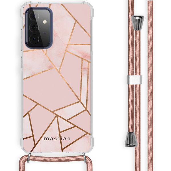 imoshion Coque Design avec cordon Samsung Galaxy A72 - Pink Graphic