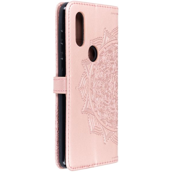 Etui de téléphone portefeuille Mandala Motorola One Vision