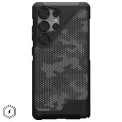 UAG Coque Metropolis LT MagSafe Samsung Galaxy S25 Ultra - Micro Hex Camo Graphite