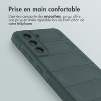 imoshion Coque arrière EasyGrip Samsung Galaxy S21 FE - Vert foncé