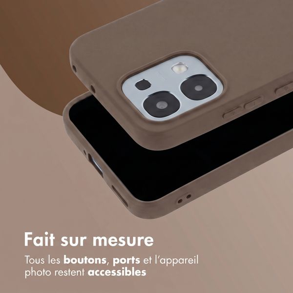 imoshion Coque Couleur Oppo A6 Pro (5G) - Marron