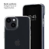 Selencia Coque arrière avec crochets amovibles Apple iPhone 13 - Transparent
