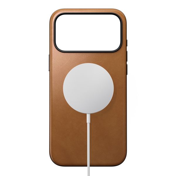 Nomad Coque Modern Leather avec MagSafe Apple iPhone 17 Pro Max - English Tan