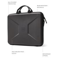 UAG Pochette ordinateur Civilian Shock avec Poignée 16 pouces - Large - Noir