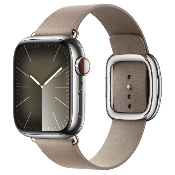 Apple Modern Buckle FineWoven Apple Watch Series 1 á 9 / SE (38/40/41 mm) | Series 10 (42 mm) - Taille S - Tan