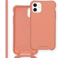 imoshion Coque de couleur avec cordon amovible iPhone 11 - Peach