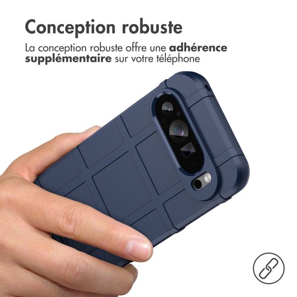 imoshion Coque Arrière Rugged Shield Google Pixel 9 Pro XL - Bleu foncé