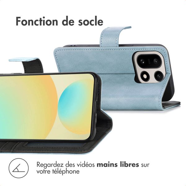 imoshion Étui de télephone portefeuille OnePlus 15 - Bleu clair