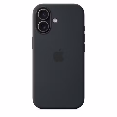 Apple Coque en silicone avec MagSafe Apple iPhone 17 - Noir