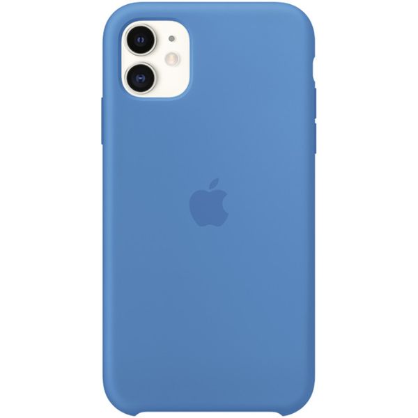 Apple Coque en silicone iPhone 11 - Surf Blue