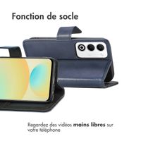 imoshion Étui de télephone portefeuille Oppo A5 5G (2025) - Bleu foncé