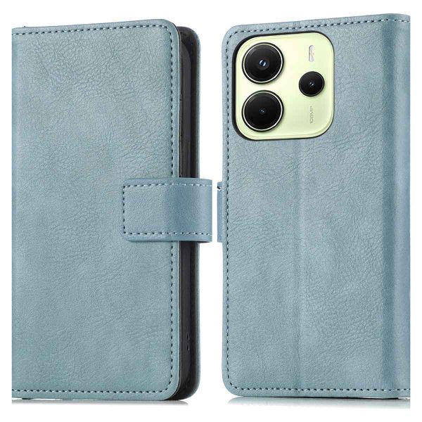 imoshion Étui de télephone portefeuille Xiaomi Redmi Note 14 (4G) - Bleu clair