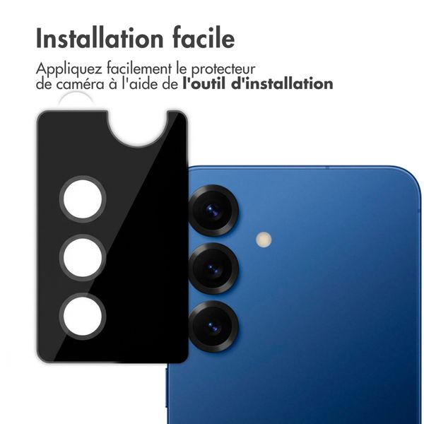 imoshion Lot de 2 protections d'objectif de caméra Samsung Galaxy S25 - Navy