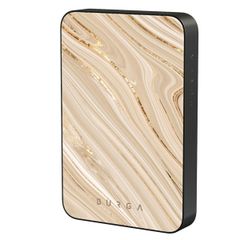 Burga Powerbank magnétique 5 000 mAh - Convient pour MagSafe et Qi2 - Full Glam / Gunmetal