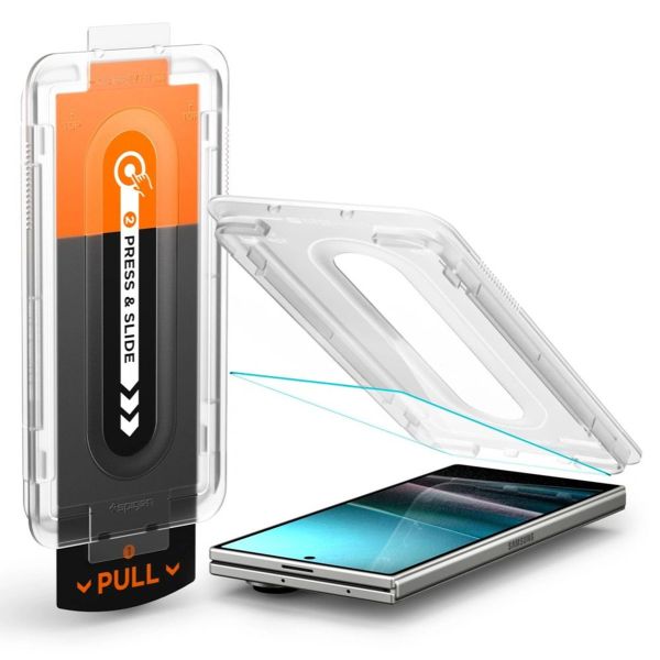 Spigen EZ Fit Glas.tR avec plateau d'installation - 1 pack Samsung Galaxy Z Fold 7