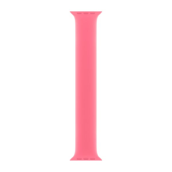 Apple Bracelet Boucle unique en Silicone Apple Watch | 44/45/46/49 mm - Taille 4 - Pink